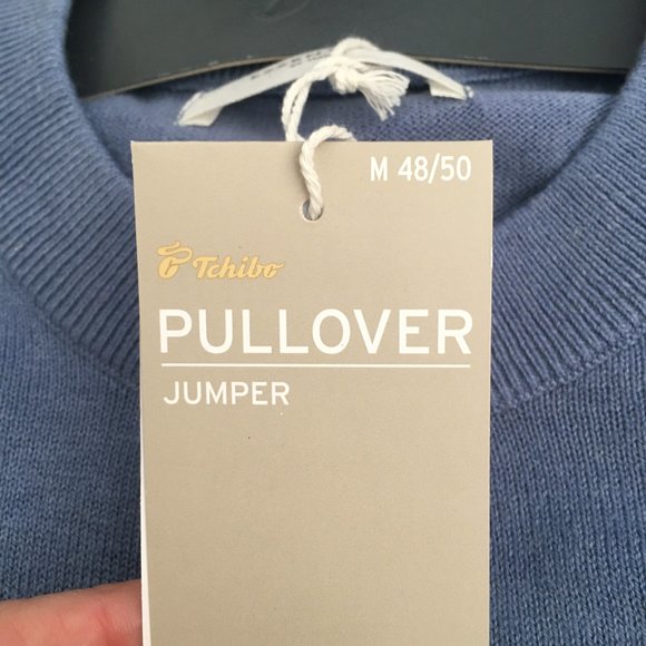 Baby Blue Men's Sweater - Picture 3 of 5